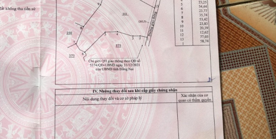 bán đất tại Xã Xuân Đông, Cẩm Mỹ, Đồng Nai diện tích 9152m2 giá 9 Tỷ