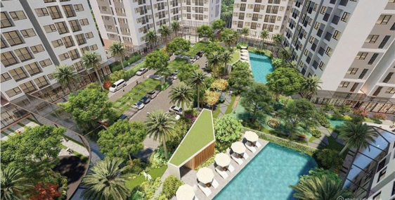 Bán căn hộ chung cư 32m2, 900 triệu tại Quốc lộ 1A, Bến Lức, Long An