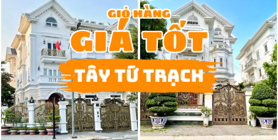 Giỏ hàng Giá Tốt Tây Tứ Trạch Cityland Garden Hills - ToanTranVillas