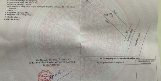 Bán nền đường Nam Cao KDC 91B, cách Trần Hoàng Na khoảng 15m.