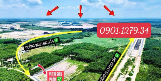 Còn 2 lô đất nền giá hơn 500TR giáp KCN Minh Hưng Chơn Thành Bình Phước