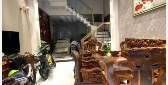 Nhà đẹp 4 tầng hẻm 318 Thống Nhất ngang 4.5m 63m2 gần UBND Phường 16 8 tỷ xíu.