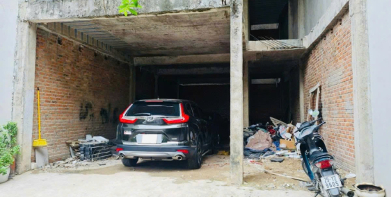 Bán căn liền kề 100m2 phân lô - Ô tô tránh - MT 6.6m - Xây thô 4 tầng - Phố Lê