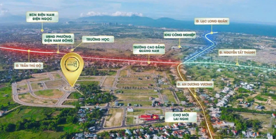 Đất Nền Liền Kề Đà Nẵng - Gần Biển - Giáp Phố Cổ Hội An chỉ từ 16tr/m2