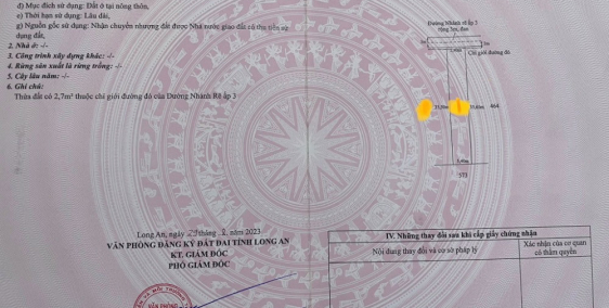 Cần Bán Gấp 181m2 Đất Thổ Cư Đường Ấp 3 xã Long An, Cần Giuộc