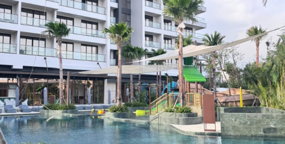 Bán CH 2PN InterContinental 116m2 Hạ Long 100% view bờ biển lợi nhuận 1,2 tỷ/năm