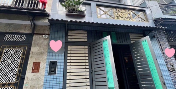 Bán nhà 4 tầng - 50m2 (5x10) - Hẻm xe hơi 5m - gần chợ Bà Hom - Nguyễn Triệu