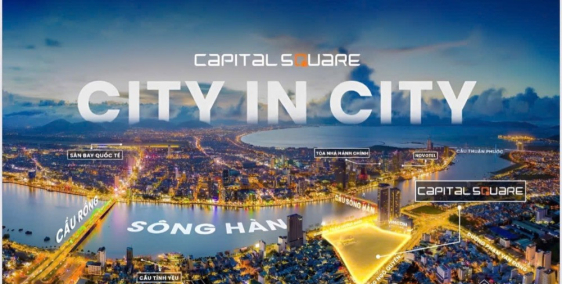 Căn hộ cao cấp view biển, núi, sông Hàn Capital Square BRG