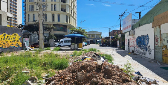 Cho thuê đất mặt tiền Trần Bạch Đằng - gần chợ đêm An Thượng, vị trí vàng