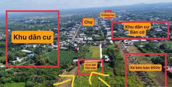 Chỉ 760 Triệu Sở Hữu Ngay Lô Đất Nền KCN, Thổ Cư 100%, Sổ Hồng Riêng