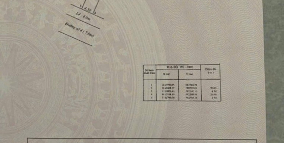 Bán nền mặt tiền đường số 4  KDC Thới Nhựt , phường An Khánh