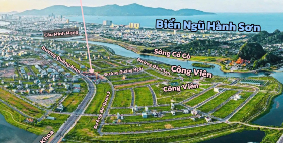 bán đất nền biệt thự đường đầm sông đối diện công viên ven sông tp Đà Nẵng
