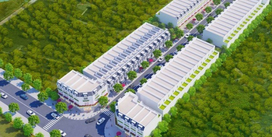 Mở bán nhà phố liền kề xây sẵn đường Bình Chuẩn 62, TP Thuận An. 80m2. 3 tầng