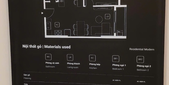Chung cư The Win City, căn hộ 1 phòng ngủ + với giá 1tỷ7