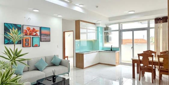 Chính chủ căn góc 82m2 Hoàng Kim Thế Gia, sổ hồng sẵn, nhà mới, nội thất