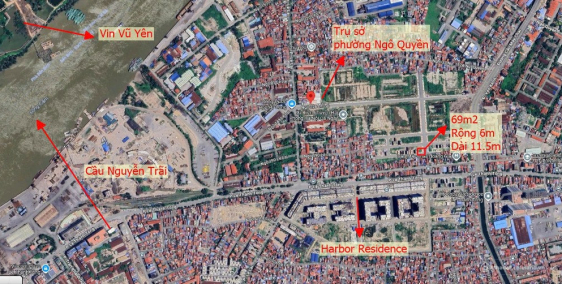 Bán gấp mảnh đất 69m2 chính chủ, có sổ đỏ, 226 Lê Lai, Hải Phòng