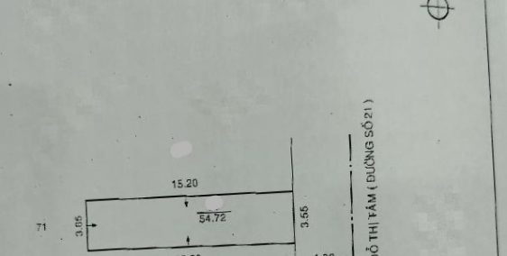 Bán nhà mặt tiền Đỗ Thị Tâm, Nguyễn Suý, 55m2 4 tầng hơn 8 tỷ