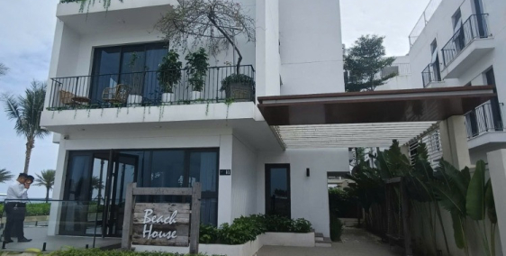 Biệt thự biển mặt biển ( sổ đỏ sở hữu lâu dài ) : 0343876669