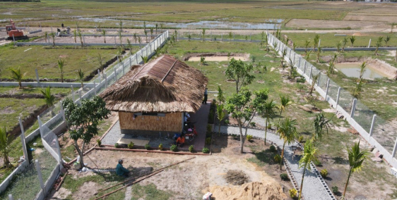 Đất vườn 1000m2 sẵn thổ cư 100m2 tại trung tâm Gò Dầu, Tây Ninh