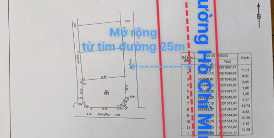 Cần bán 3 lô thổ cư vị trí vàng 3 mặt tiền đường Hồ Chí Minh, Trần Phú, Chương M