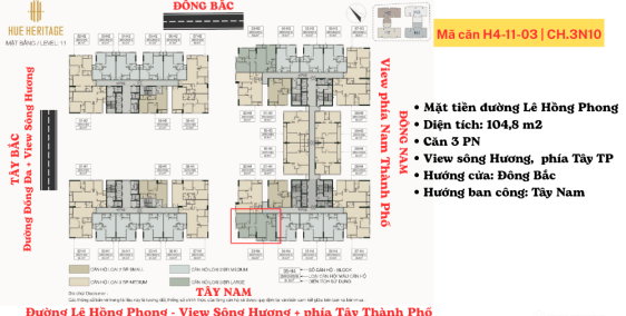 Căn Hộ cao cấp sở hữu lâu dài, View Sông Hương ngay trung tâm thành Phố Huế