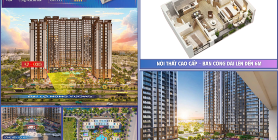 Căn hộ 2PN Vinhomes Thanh Hoá. Hướng Đông Nam nội khu xanh mát