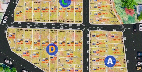  SỐC! ĐẤT 62,6M² – 2 MẶT ĐƯỜNG tại PHÚ THÀNH CHỈ 4xxTR! 