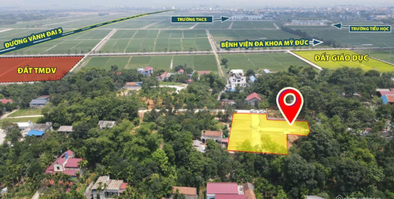  CHỈ 944 TRIỆU – SỞ HỮU NGAY LÔ ĐẤT ĐẸP TẠI TT ĐẠI NGHĨA – MỸ ĐỨC - HÀ NỘI