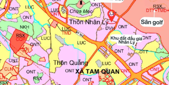 Bán 132m Nhân Lý - Tam quan - Tam đảo ( cũ)  - Nay thuộc Tam dương Bắc Phú thọ