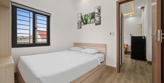  Sát Phan Tứ gần Bãi Tắm Mỹ Khê, 122m2, ngang 7.2m, 5 tầng, 14 căn hộ, thu