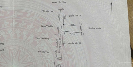 cần bán lô đất chính chủ gần trung tâm thị trấn an dương