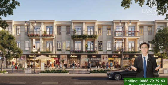 Nhà phố LAN ANH AVENUE CAO CẤP SÁT VSIP 3