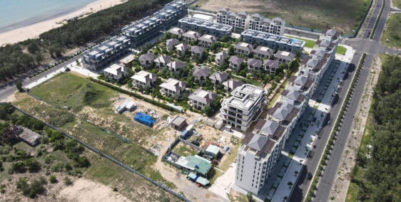 CĂN GÓC 3 MẶT TIỀN! Shophouse 4 Tầng 196m2 mặt biển Độc Lập