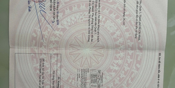 BÁN ĐẤT TẶNG NHÀ – GIÁ RẺ NHẤT TRUNG TÂM QUẬN 3, TP.HCM