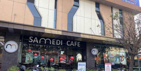 Tòa chung cư cao cấp 6th Element cho thuê MB thương mại khối đế kinh doanh Caf