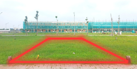 Bán nền cặp hẻm kỹ thuật, hướng Tây Bắc gần trường học khu Nam Long 2